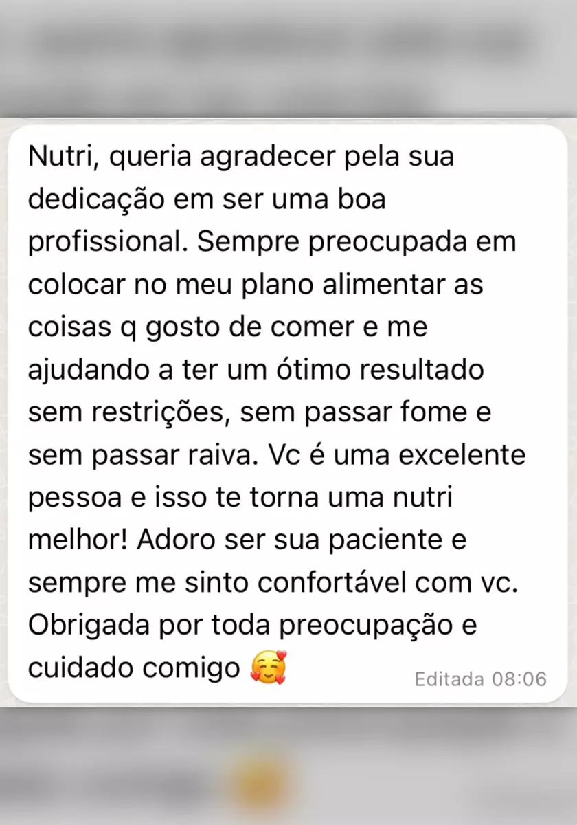 Avaliação de paciente