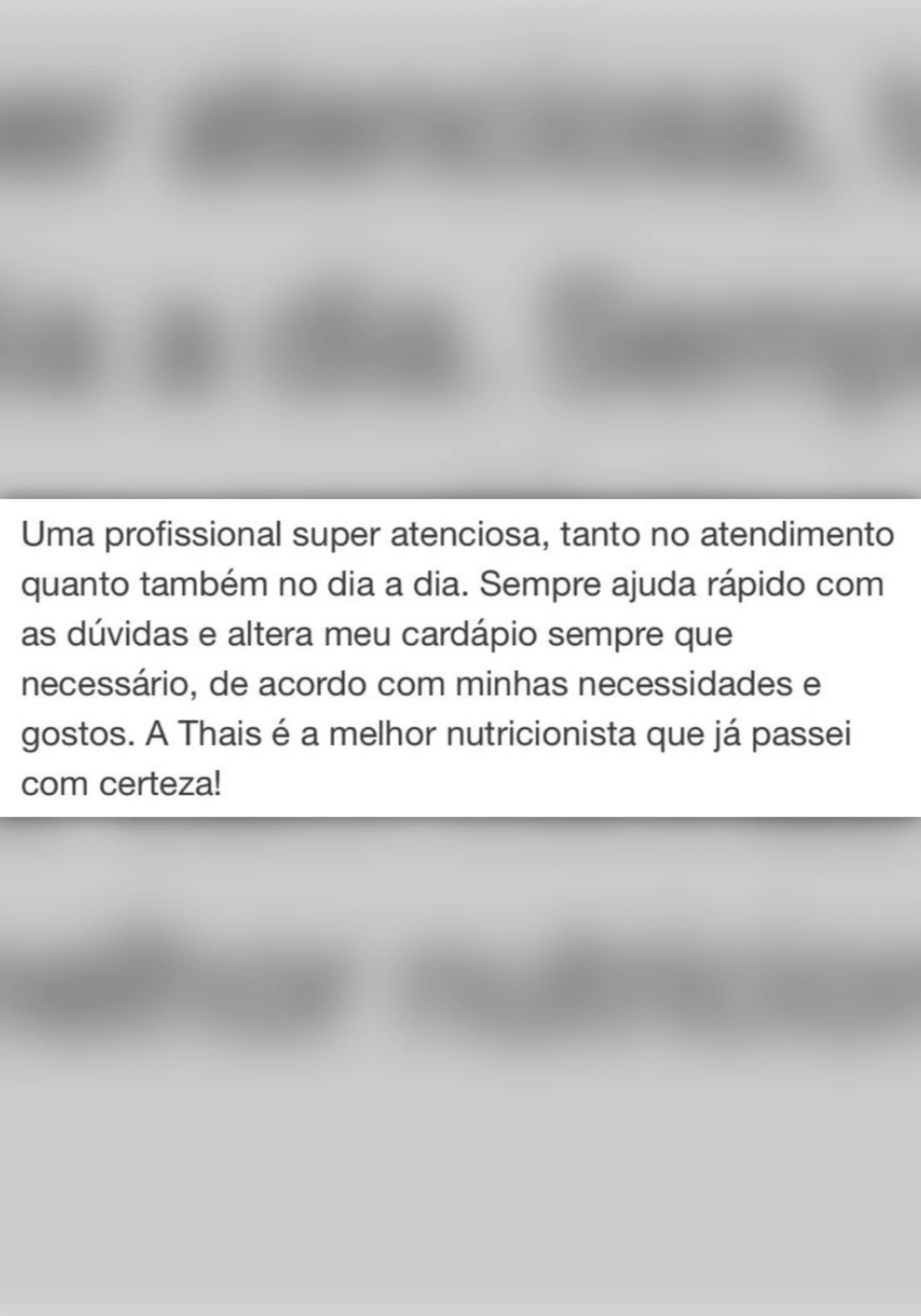 Avaliação de paciente